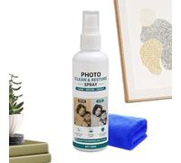 Fissativo Spray 100 ml Pulitore delle Foto con di Chiarezza e Brillantezza | Spray Fissativo per Pastelli Casa Posto di Lavoro Studio Laboratorio Galleria Museo