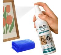 Fissativo Spray 100 ml Soluzione di Ripristino della Nitidezza e Lucentezza | Fissativo per Pastelli a Olio Uso in Studio, Laboratorio, Galleria, Museo, Biblioteca, Casa e Luogo di Lavo