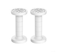 Fissatore regolabile per la testa del letto compatibile con varie configurazioni del letto superiore per assorbire gli urti e proteggere le pareti da (115-125 mm)