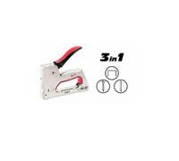 FISSATRICE MANUALE IN METALLO 3IN1 PER GRAFFETTE CHIODINI MAURER 93961