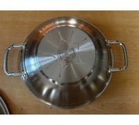 Fissler 084-888-30-000/0 padella Wok/padella per cottura al salto Rotondo