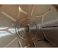 Fissler 084-888-30-000/0 padella Wok/padella per cottura al salto Rotondo