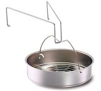 Fissler 61070000800 - Cestello per Cucina al Vapore con Inserto, 26 cm