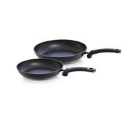 Fissler Adamant Classic - Set di 2 padelle rivestite (24 + 28 cm), antiaderente a induzione