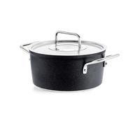 Fissler Adamant - Pentola in alluminio (diametro 20 cm, 2,7 l) rivestita con coperchio in metallo, antiaderente, compatibile induzione