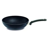 Fissler Adamant Wok in alluminio 28 cm, rivestimento, sigillatura antiaderente, bordo alto, antigraffio, tutti i tipi di fornelli, anche a induzione