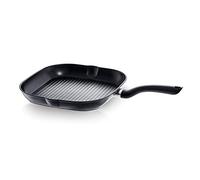 Fissler Padella per bistecche rivestita in CENIT/alluminio (28x28 cm - 2,1 L), con effetto grill, a induzione