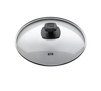 Fissler Comfort Coperchio in vetro 26 cm, coperchio piatto per pentole e padelle