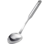 Fissler Essential/Cucchiaio da servizio in acciaio inox (34,5 cm), grande cucchiaio per porzionare e servire, lavabile in lavastoviglie