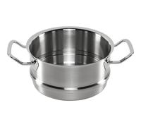 Fissler Original,Profi Collection Inserto per cottura al vapore in acciaio inox 28 cm, con fori, per cottura a induzione
