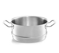 Fissler Original,Profi Collection Inserto per cottura al vapore in acciaio inox 28 cm, con fori, per cottura a induzione