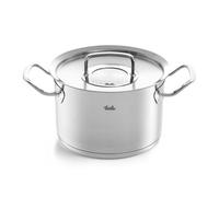 Fissler Original,Profi Collection Pentola in acciaio inox 4 L, 20 cm, incluso coperchio in metallo, scala di misurazione interna, cottura a induzione