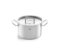 Fissler Original,Profi Collection Pentola in acciaio inox 6.3 L, 24 cm, incluso coperchio in metallo, scala di misurazione interna, cottura a induzione