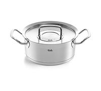 Fissler Original,Profi Collection Pentola per arrosti in acciaio innox 2.6 L, 20 cm, con coperchio in metallo, adatta per fornelli a induzione