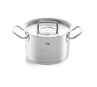 Fissler Original,Profi Collection Pentola in acciaio inox 4 L, 20 cm, incluso coperchio in metallo, scala di misurazione interna, cottura a induzione