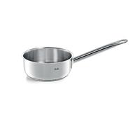 Fissler Paris Casseruola in acciaio inox 1.2 L, 16 cm, con bordo di versamento, adatta per lavastoviglie e cottura in forno, per fornello a induzione