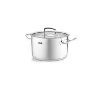 FISSLER Pentola con coperchio PROFI-COLLECTION 24cm/6,3l Acciaio inox/Opaco argento