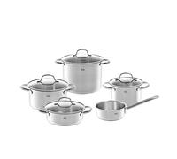 Fissler San Francisco - Set 5 pz: pentole vetro 16+20+24 cm + pentolino