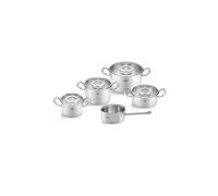 FISSLER Set di pentole 5 pezzi con coperchio in vetro ORIGINAL PROFI COLLECTION Acciaio inox/Opaco argento