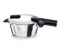 Fissler Vitaquick® Elemental Pentola a Pressione 3,5 L (Ø 22 cm) Verde Salvia - Made in Germany, Compatta, 2 Livelli di cottura, Fondo Supertermico, Induzione