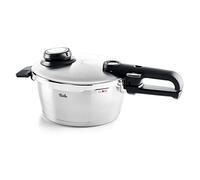 Fissler Vitavit Premium Pentola a pressione in acciaio inox 2.5 L, 18 cm, 4 livelli di cottura, incluso inserto, adatta a fornelli a induzione