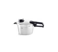 Fissler Vitavit Premium Pentola a pressione in acciaio inox 4.5 L, 22 cm, 4 livelli di cottura, incluso inserto, adatta a fornelli a induzione