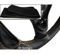 FISSO PER DODGE RAM III 1500 COPERTURA VOLANTE IN VERO PELLE NERA BEIGE ST 02-08