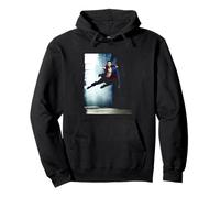 Fist of Legend Attore Jet Li Artista Marziale di Michael Grecco Felpa con Cappuccio