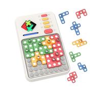 Fistone Super Blocks Pattern Matching Puzzle Games with 1000+ Challenges Brain Teaser STEM Toys, Shape Pattern Blocks Tangram Geometry Games Montessor