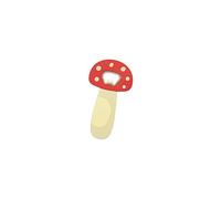 FISURA - Apribottiglie divertente a forma di fungo. Apribottiglie per birra rosso e bianco. Regalo di birra. Realizzato in ABS e metallo. Rosso e bianco. 9 x 13 cm.