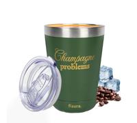 Fisura Bicchiere termico originale "Champagne". Tazza da caffè da 310 ml.