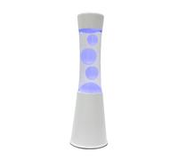 Fisura - Lampada di lava a LED 7 colori. Lampada effetto rilassante. Lampada che cambia colore. Lampada da regalo. 30 cm x 9 cm x 9 cm.