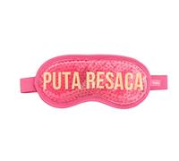 FISURA - Maschera gel freddo "P*ta Resaca". Maschera gel rosa per occhi freddi. Mascherine Caldo Freddo per Rilassare Rinfrescare. Maschera rinfrescante per gli occhi con messaggio. 18,5 cm x 9 cm