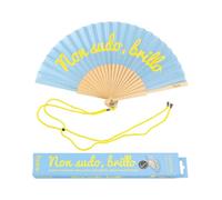 VENTAGLIO "NON SUDO, BRILLO" (si illumina al buio)