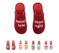 PANTOFOLE "BETTER LATE THAN UGLY"