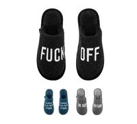 PANTOFOLE "FUCK OFF"