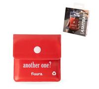 Fisura - Posacenere tascabile portatile “You light my fire”. Perfetto per auto, escursioni o viaggi. Bustina portacenere compatta, riutilizzabile e creativa. 8 x 8 cm