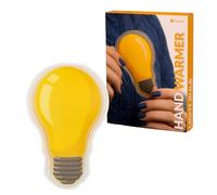 Fisura - Scaldamani originale “Lampadina”. Mini scaldamani in gel riutilizzabile da tasca. Accessorio invernale portatile per mani calde. Ideale per attività all’aperto. 1 pezzo