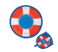 Fisura Ventaglio rotondo pieghevole Galleggiante. Ventilatore a mano pieghevole originale. Frisbee ventilatore blu. 1 pezzo. Ventaglio portatile per feste. 20 cm., Galleggiante, 1 pezzo, Taglia