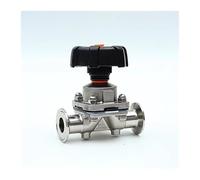 Fit 1" 25mm Pipe OD x 1.5" Tri Clamp Diaphragm Valve SUS 316L Stainless Steel For Homebrew Beer Brewing