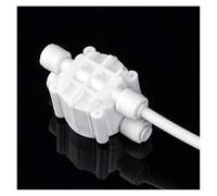 Fit 1/4" OD Tube Auto Shut Off 4 Way Valve Quick Fitting Connection Aquarium RO Water Filter Reverse Osmosis System