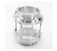 Fit 102mm Pipe OD 4" Tri Clamp SS304 Flow Sight Glass Dipoter Homebrew