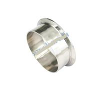 Fit 102mm Tube O/D x Tri Clamp 4" Height 40mm 304 Stainless Steel Welding Connector Pipe Fitting CBQZCHWDKT