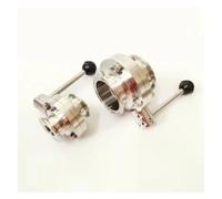 Fit 19mm 3/4 "Tubo OD x 1.5" Tri Clamp Valvola di controllo del flusso SUS 304 Acciaio Birra Brewing Home Factory