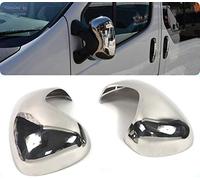 Fit [2001-2014] Vivaro/Trafic/Primastar Chrome Wing Mirror Cover Caps 2 pezzi in acciaio inox