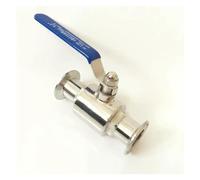 Fit 25mm 1" Pipe OD x 1.5" Tri Clamp Ball Shut Off Valve SUS 316L Stainless Beer Brewing Home Factory