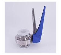 Fit 25mm 1" Pipe OD x 1.5" Tri Clamp Squeeze Trigger Flow Control Valve SUS 316L Stainless Brewing