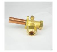 Fit 3/4" 19.02mm OD Copper Tube 3 Ways Air Conditioner Angle Stop Valve Fitting
