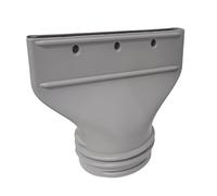 Fit 5.1in 5.9in Diameter Vent Tube Coupler For Garage Indoor Living Room Workplace | Portable Ac Exhaust Hose Coupler | Portable Air Conditioner Parts,