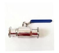 Fit 76mm Pipe OD x 3" Tri Clamp Ball Shut Off Valve SUS 316L Stainless Beer Brewing Home